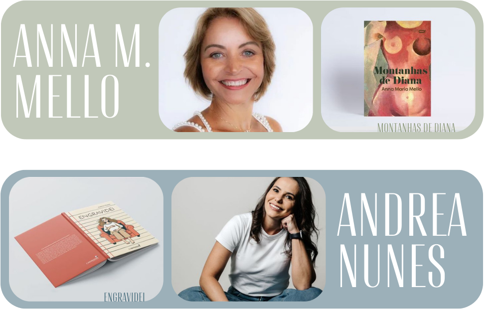 Livros de Anna Maria Mello e Andrea Nunes